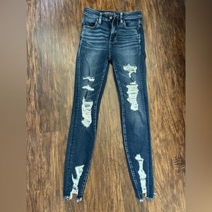 American eagle jeans size 00